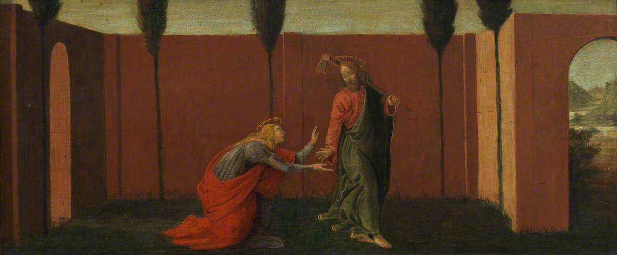 Noli me Tangere (prédelle, panneau trois) - Sandro Botticelli