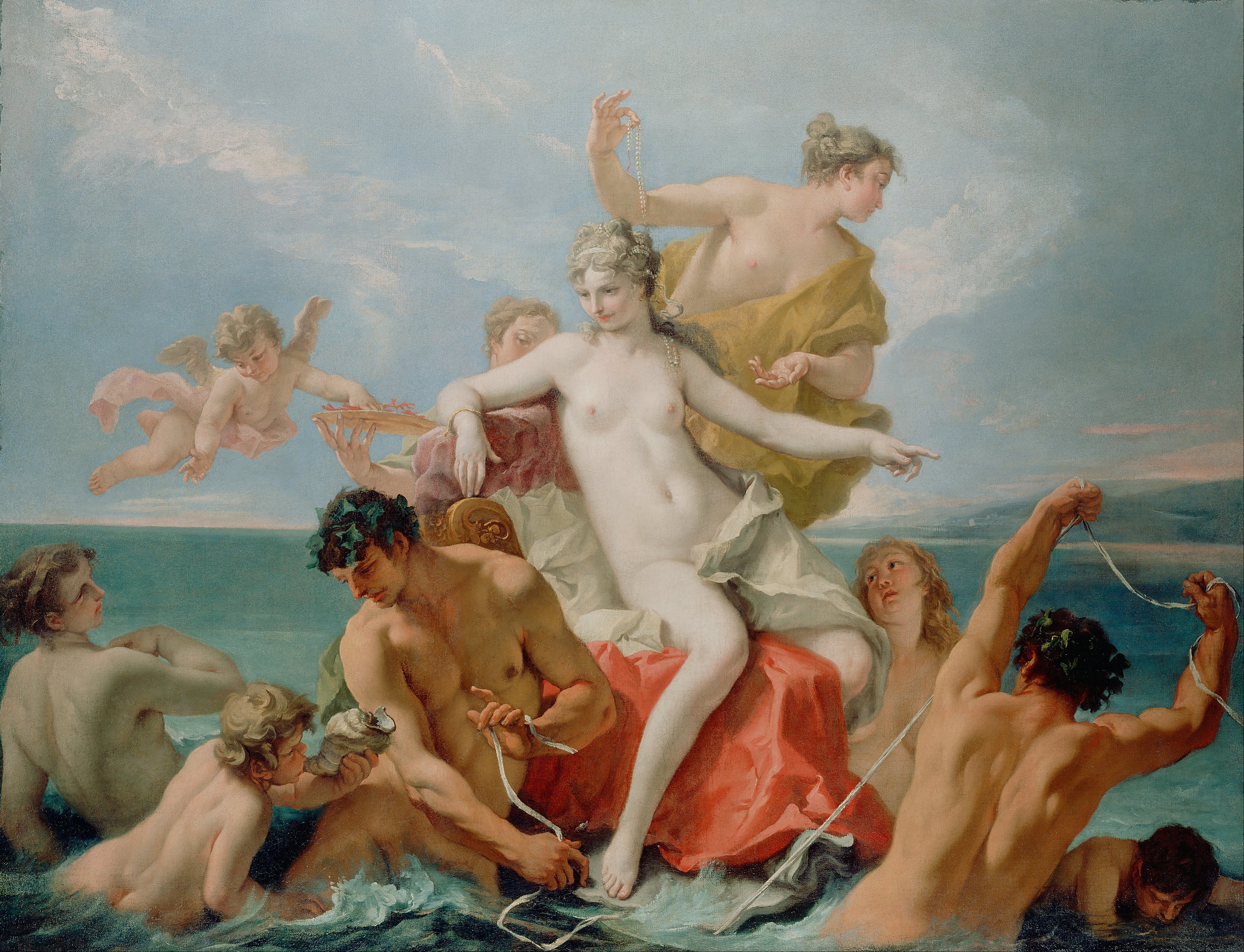 Triomphe de la Vénus Marine - Sebastiano Ricci