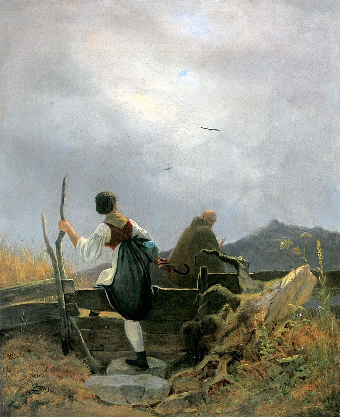 Молочница и Монах - Карл Шпицвег