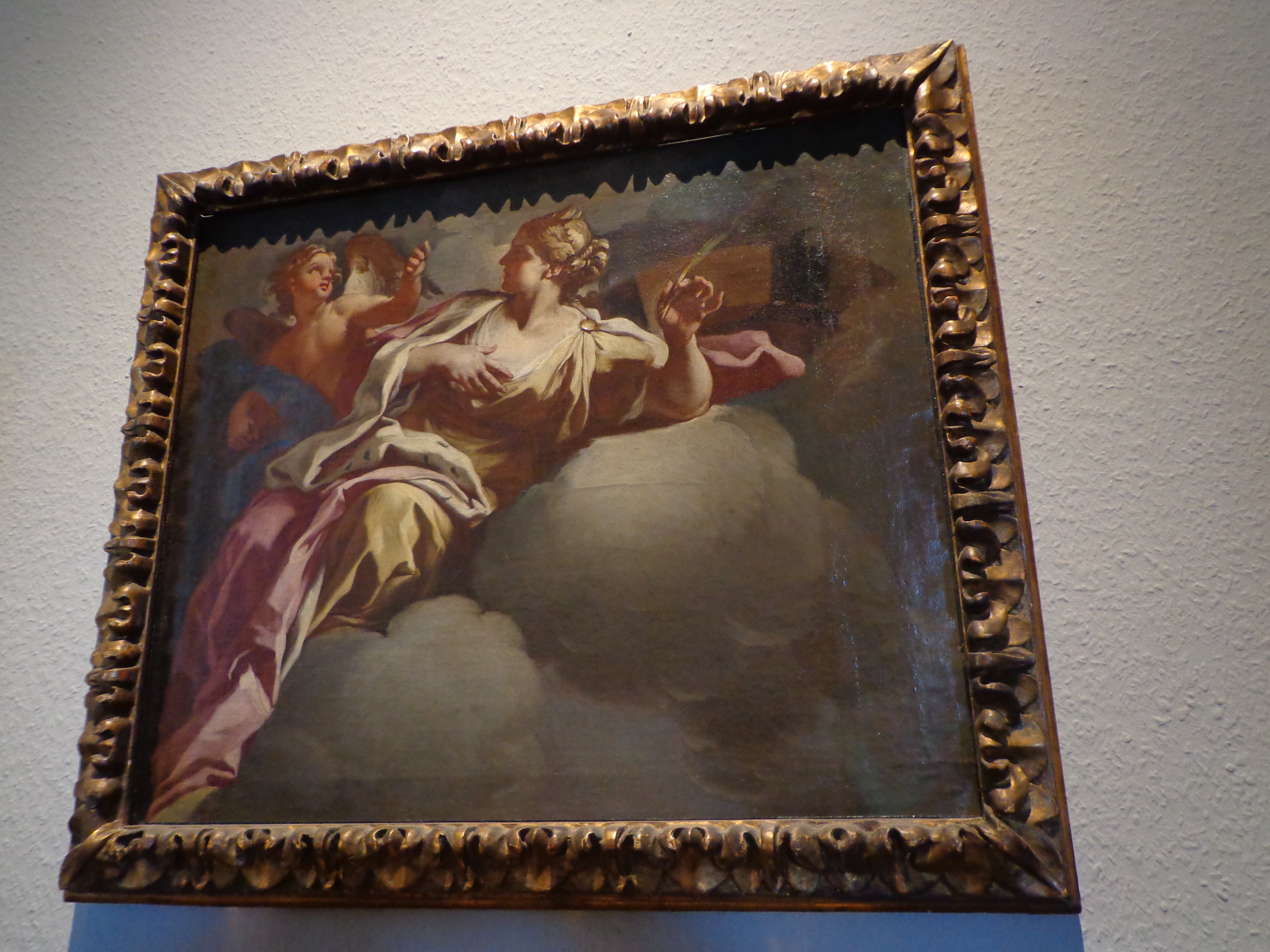 Sainte Catherine d'Alexandrie et l'Ange - Francesco Solimena