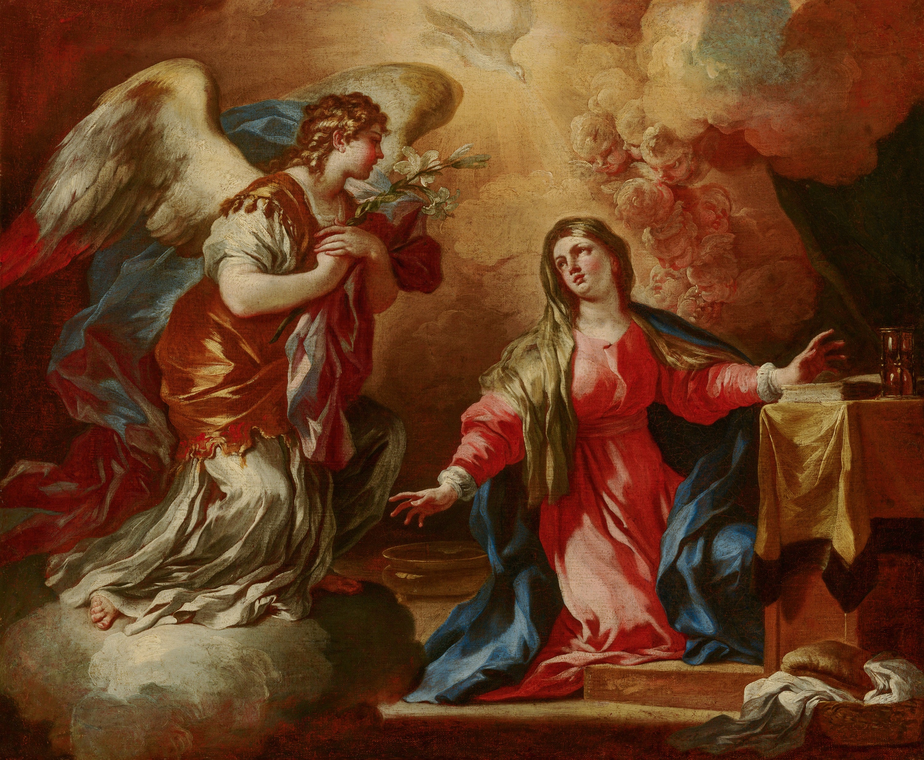 L'Annonciation - Francesco Solimena