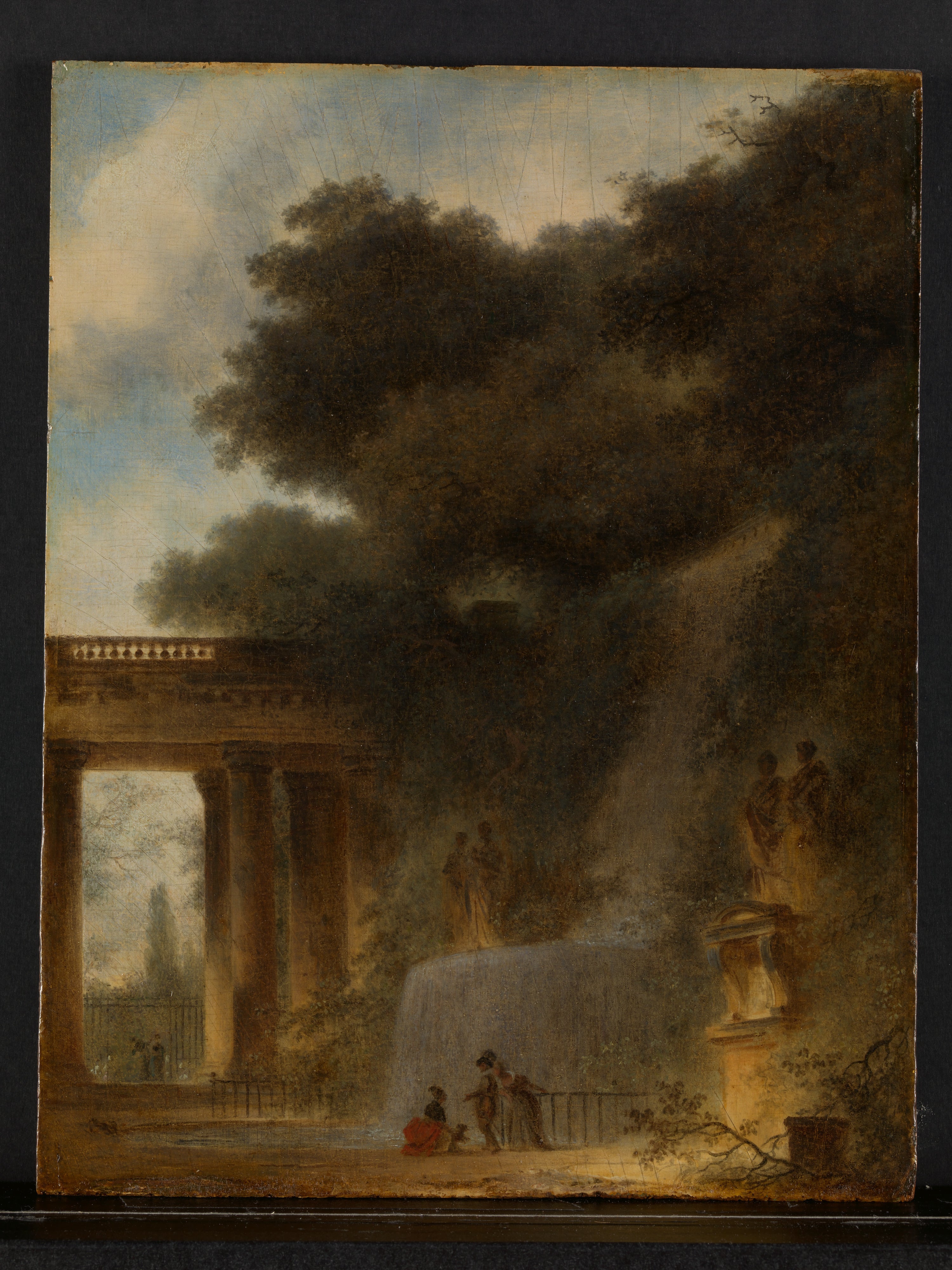 La Cascade - Jean-Honoré Fragonard