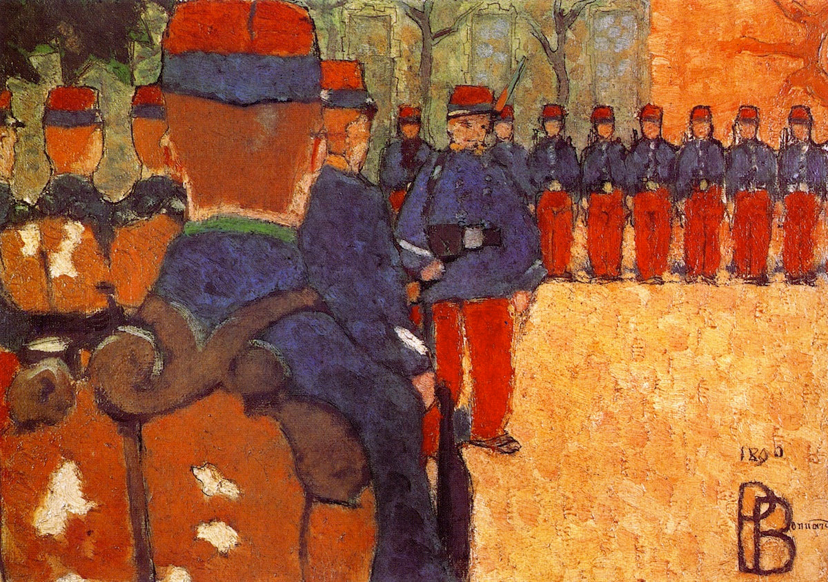 Reproduction du tableau « L'exercice - Pierre Bonnard » par Alpha Reproduction en peinture à l’huile