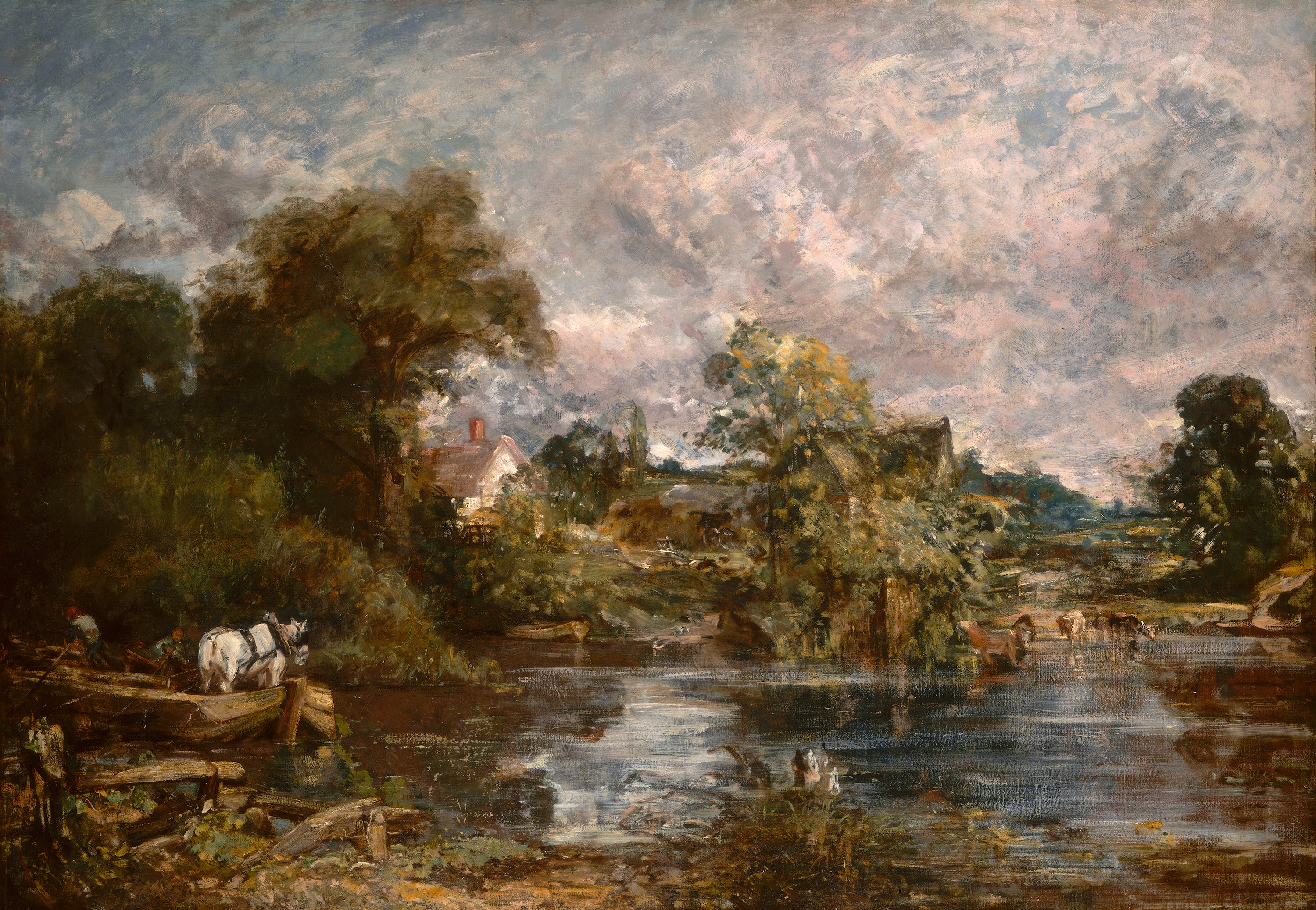 Le Cheval Blanc - John Constable