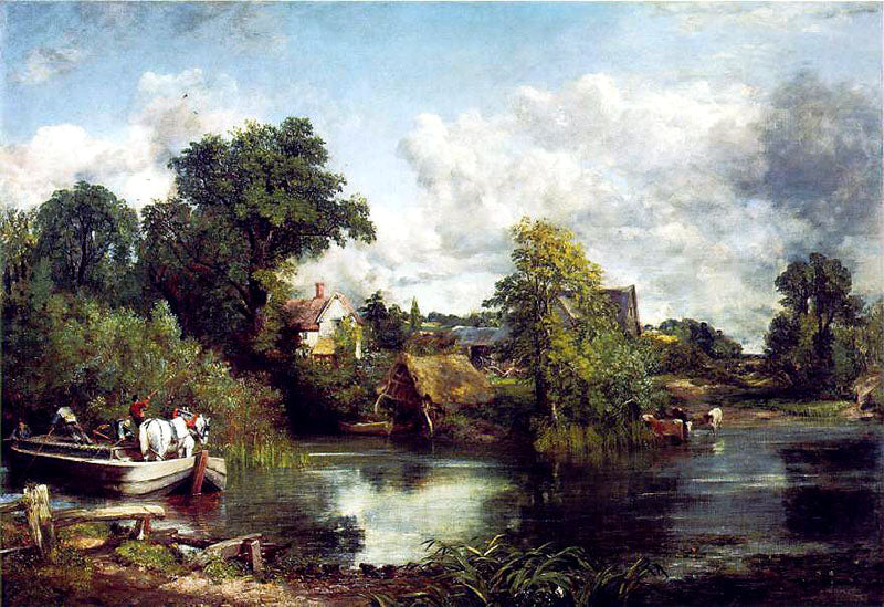 Le Cheval blanc - John Constable