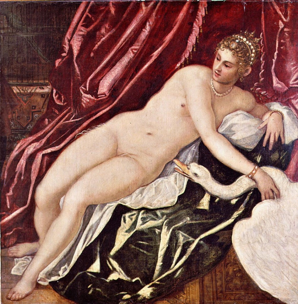 Léda et le cygne - Jacopo Tintoretto