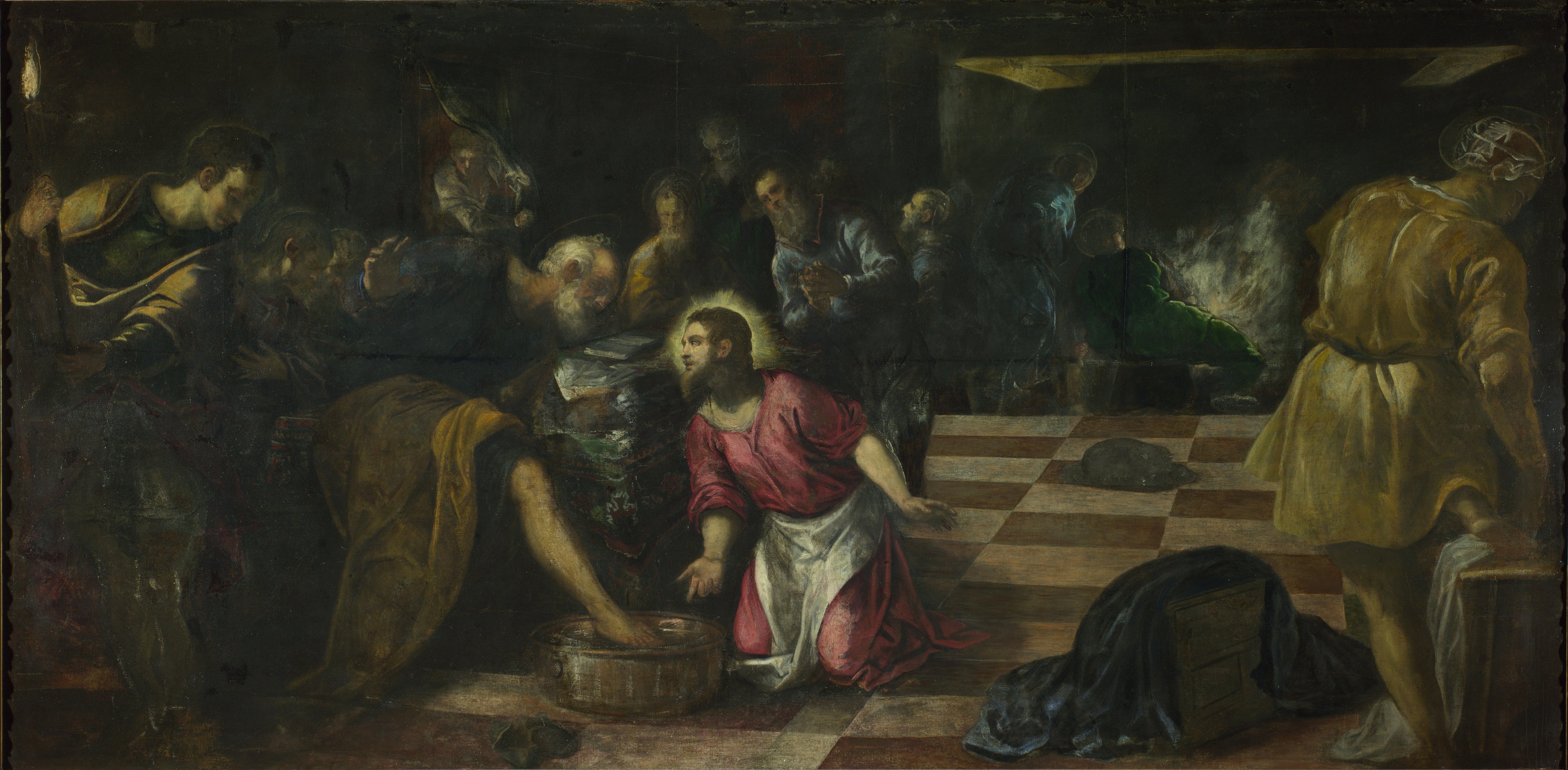 Le Lavement des pieds - Jacopo Tintoretto