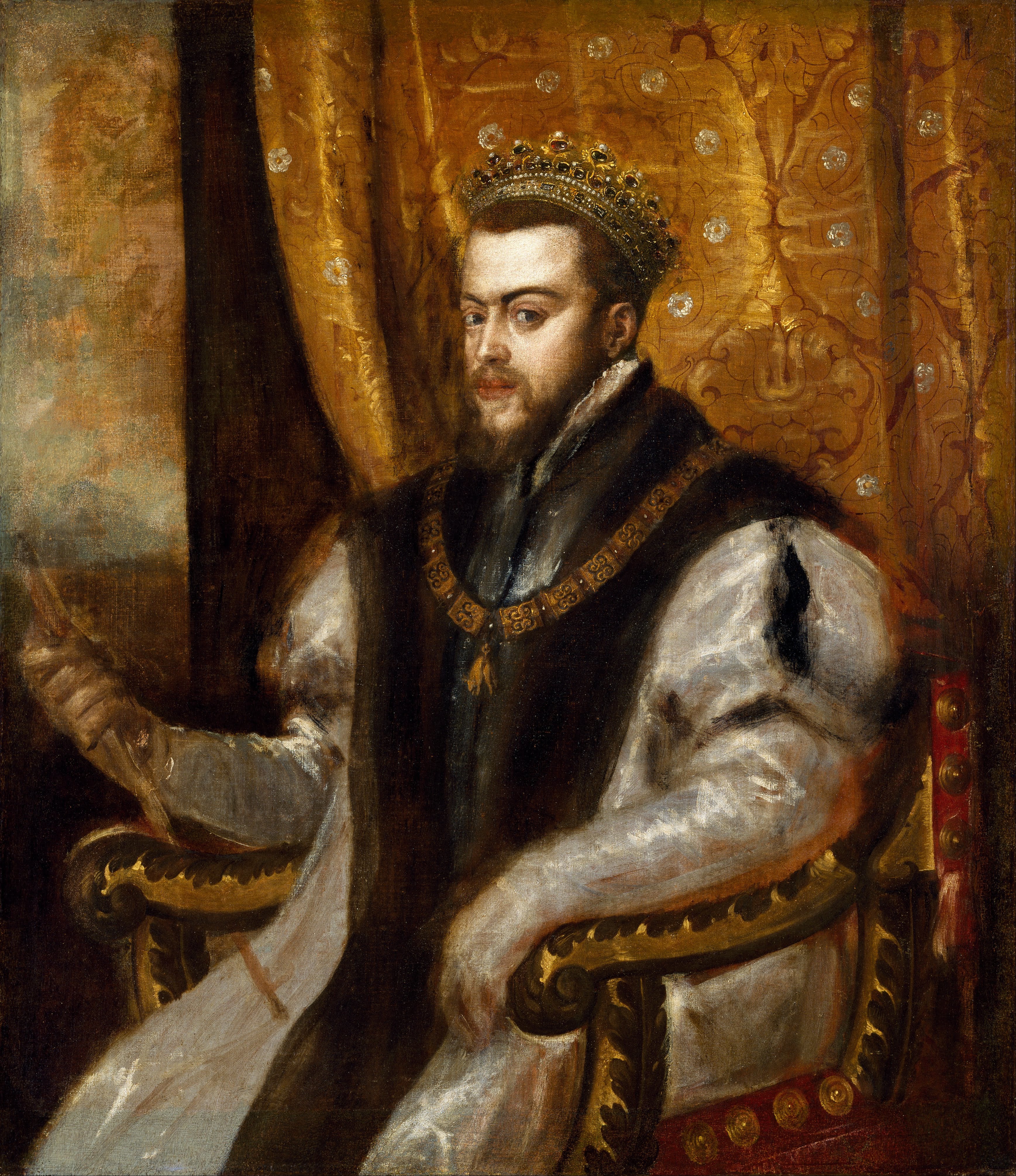 Le roi Philippe II d'Espagne - Titian