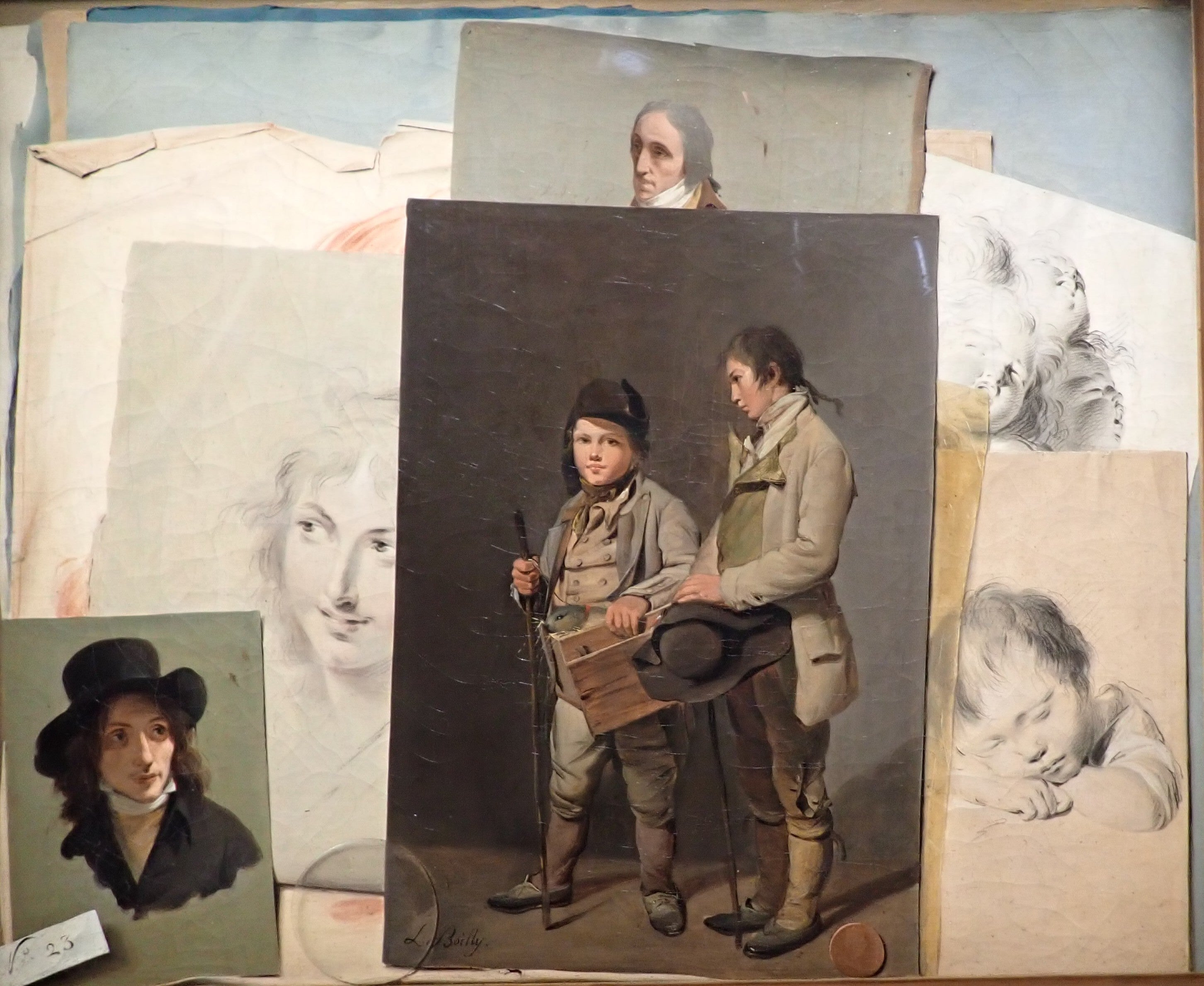 Nature morte en trompe-l'œil - Louis-Léopold Boilly