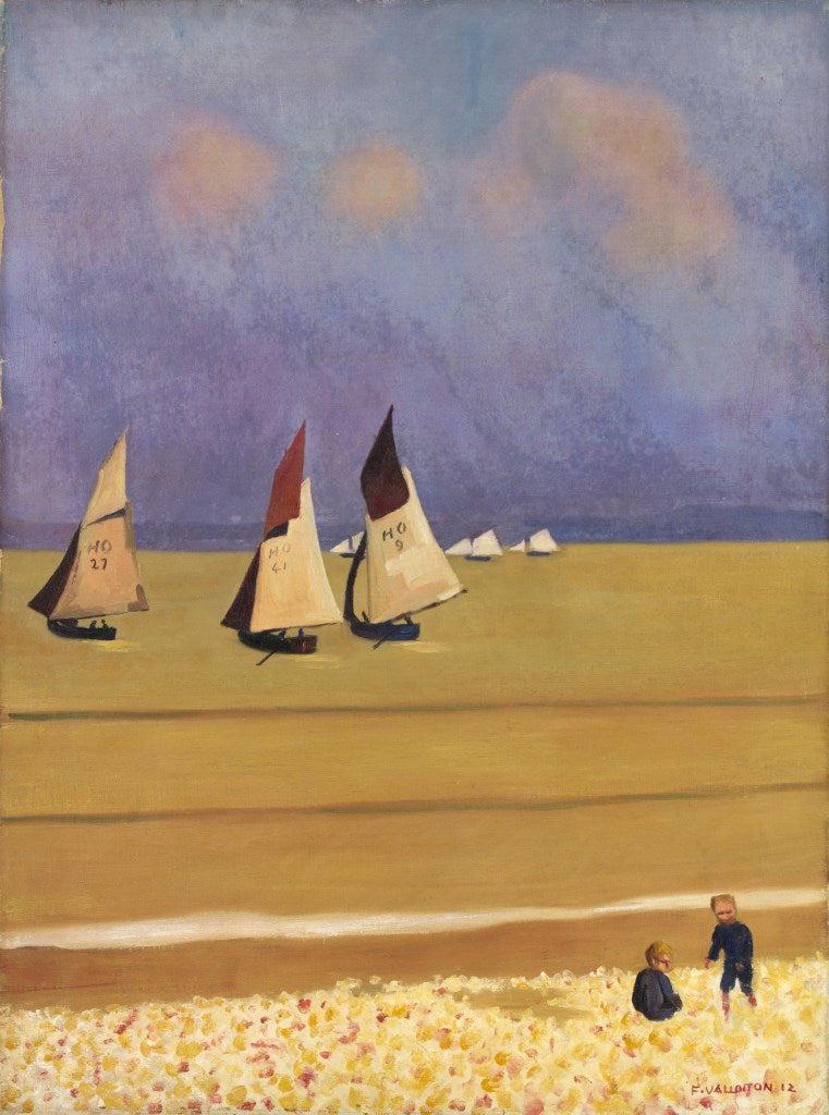 Barques à Honfleur - Félix Vallotton