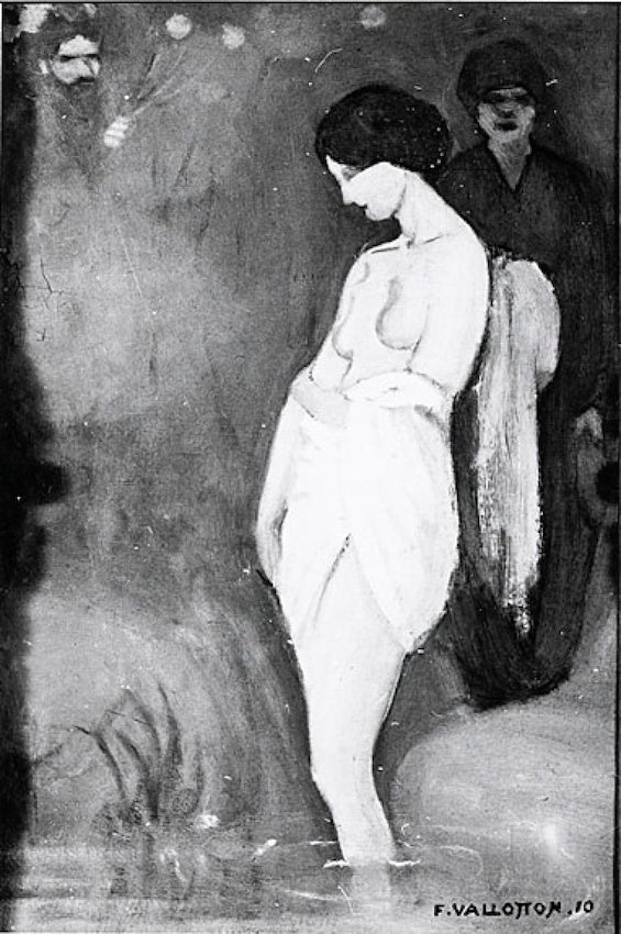 Bethsabée au bain - Félix Vallotton