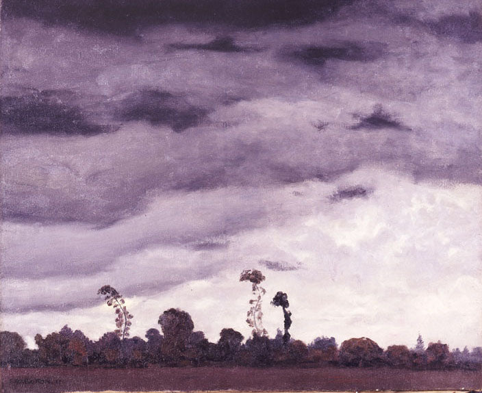 Ciel gris, ciel noir - Félix Vallotton