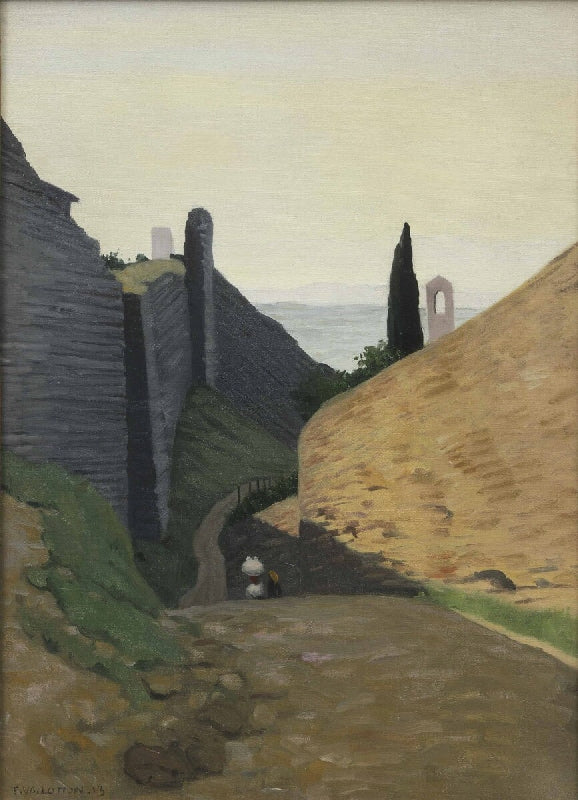 Une rue de Pérouse - Félix Vallotton