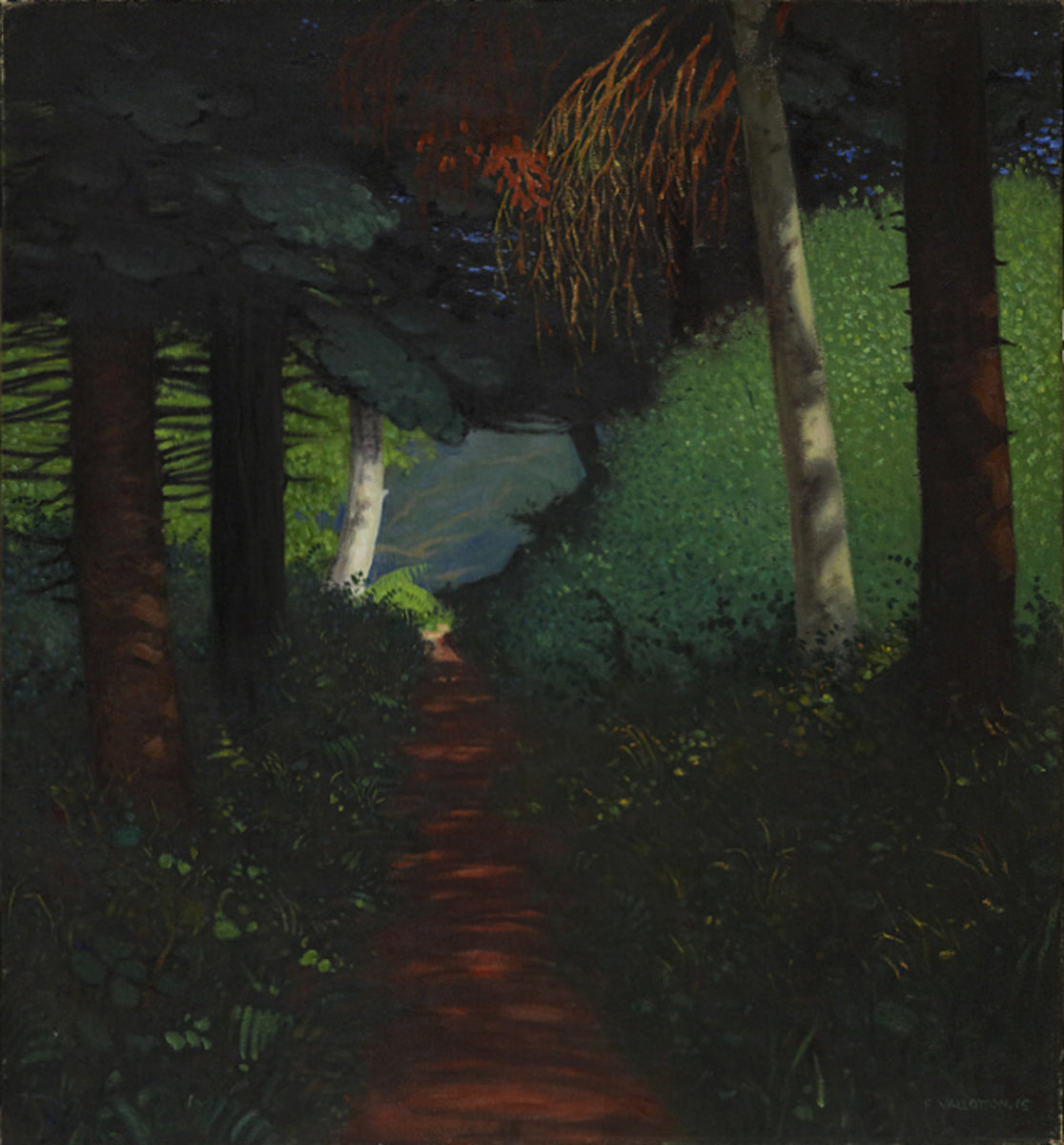 Sous-bois - Félix Vallotton
