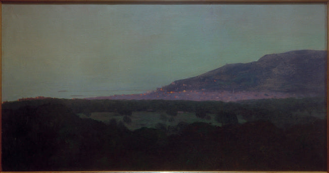 Vue de Trouville, le soir - Félix Vallotton