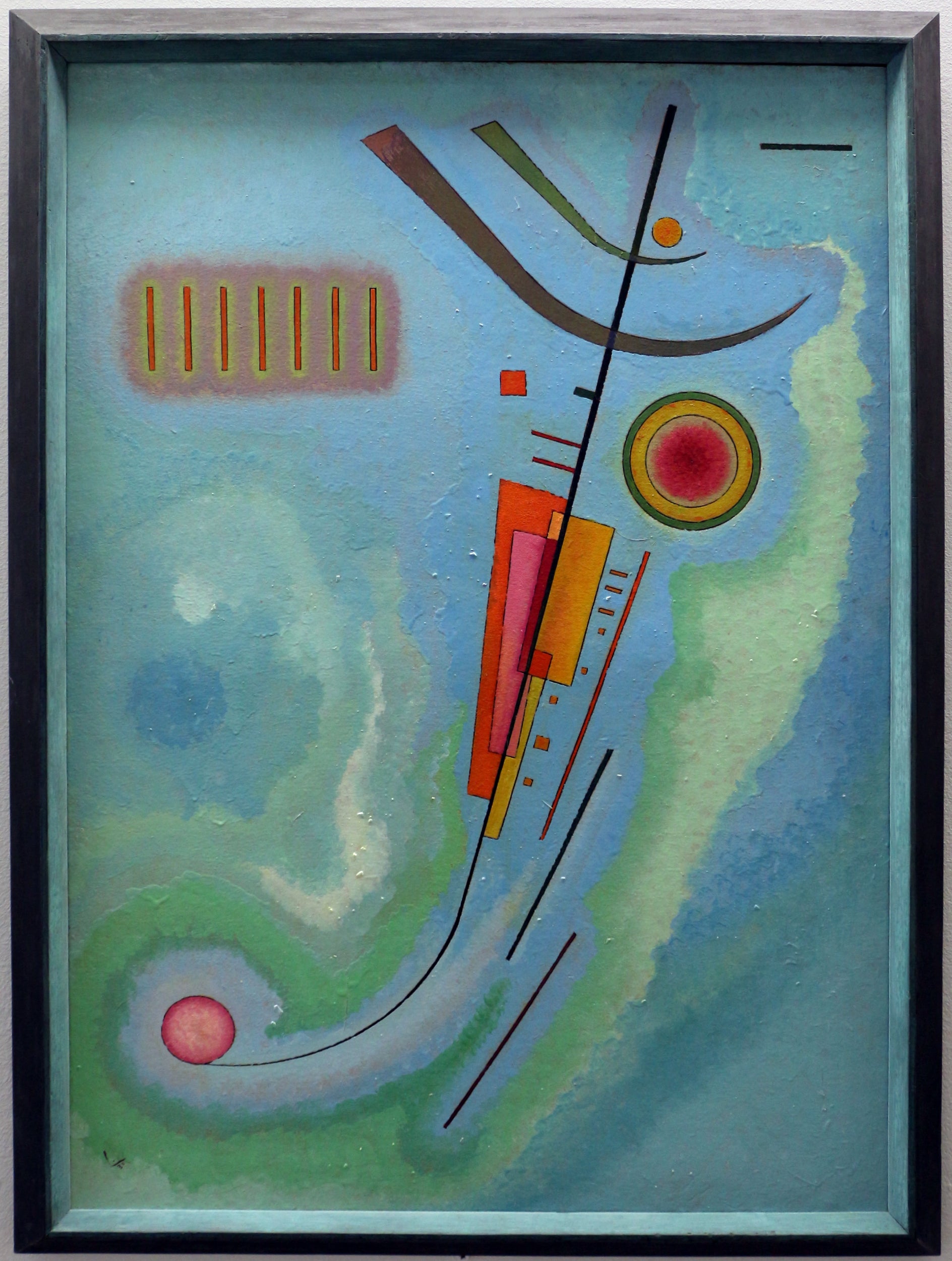 Reproduction du tableau « Léger - Vassily Kandinsky » par Alpha Reproduction en peinture à l’huile