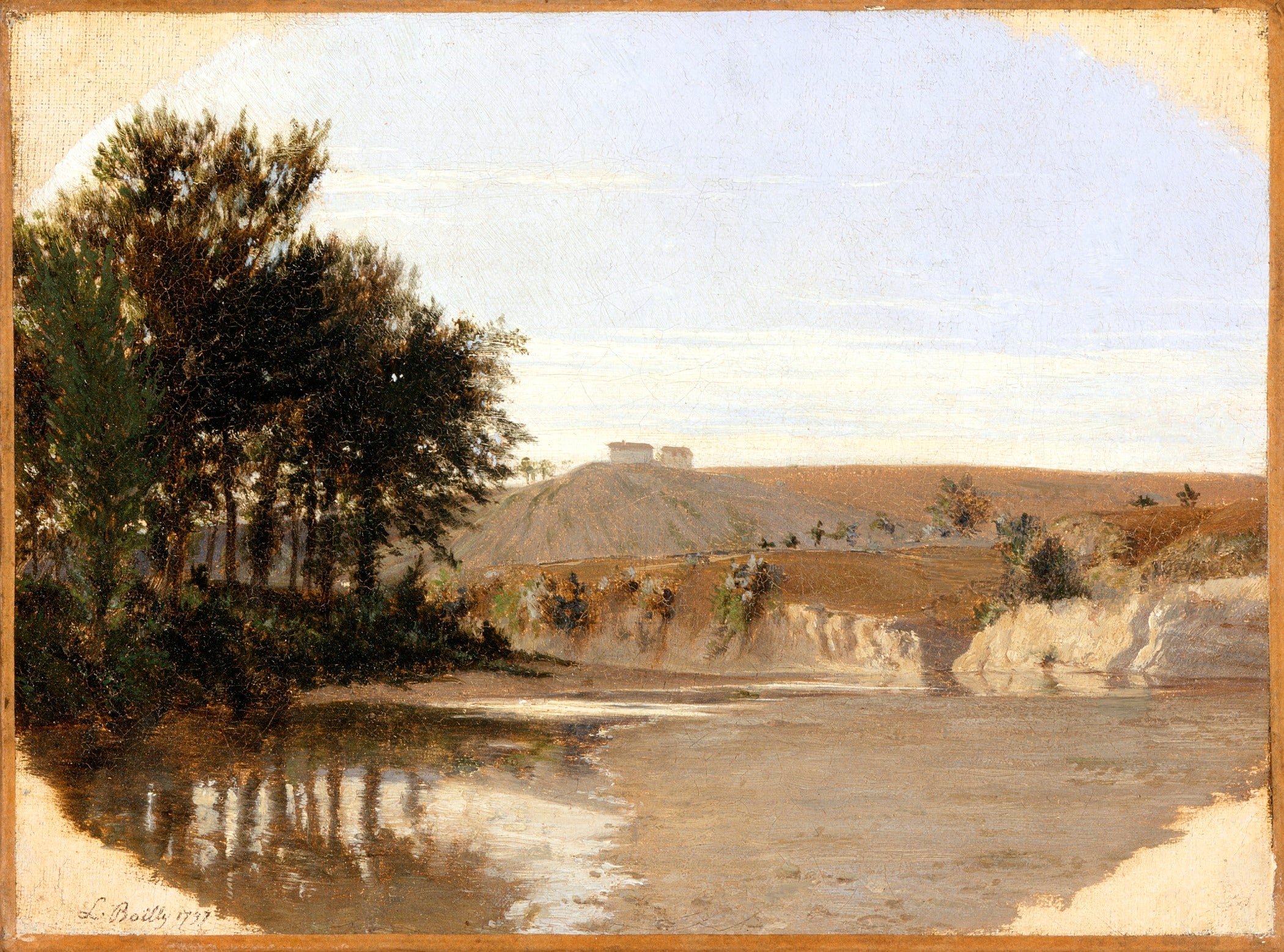 Vue sur un lac - Louis-Léopold Boilly