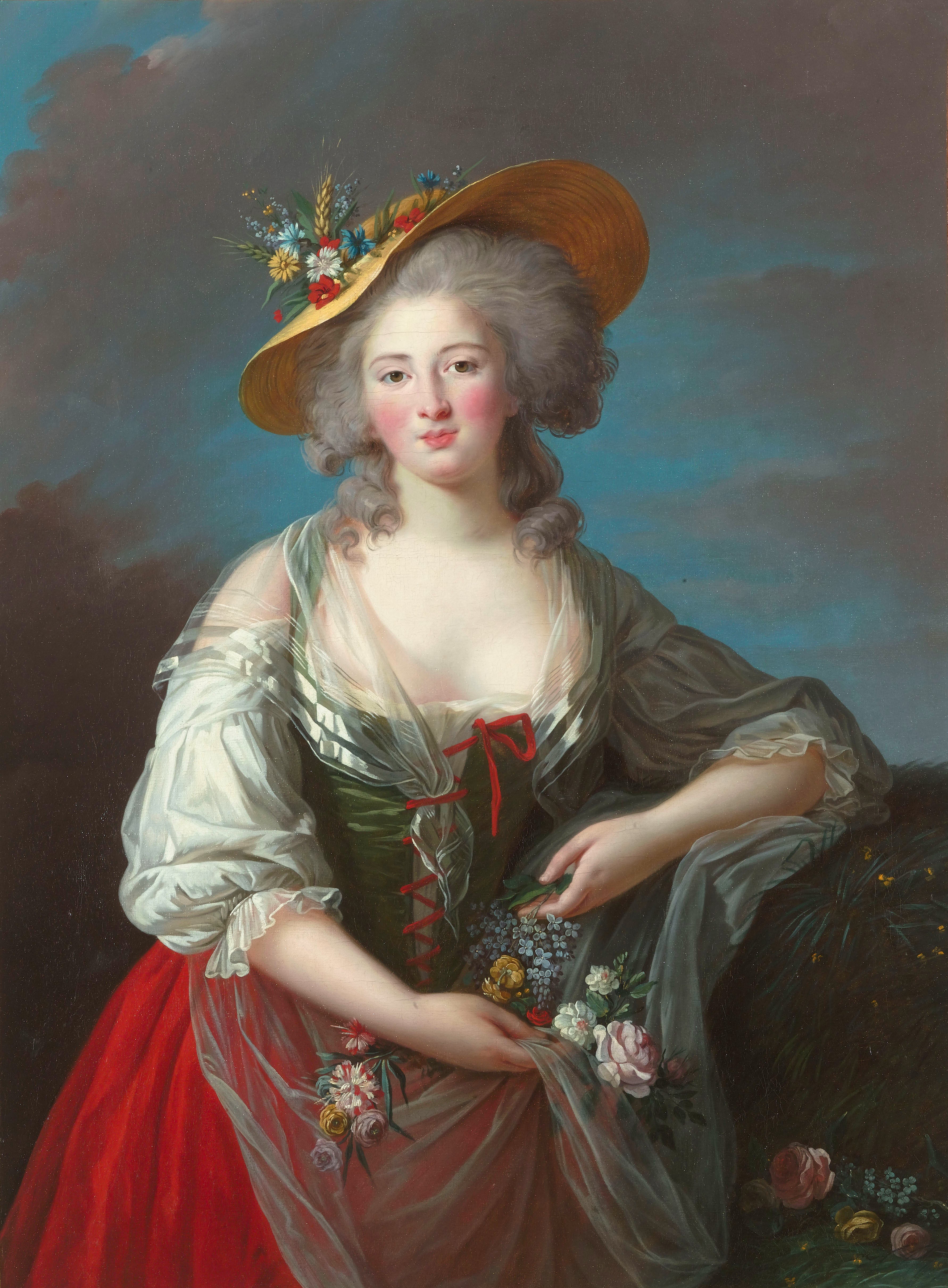 Elisabeth-Philippe-Marie-Hélène de France, dite Madame Elisabeth - Élisabeth Vigée Le Brun