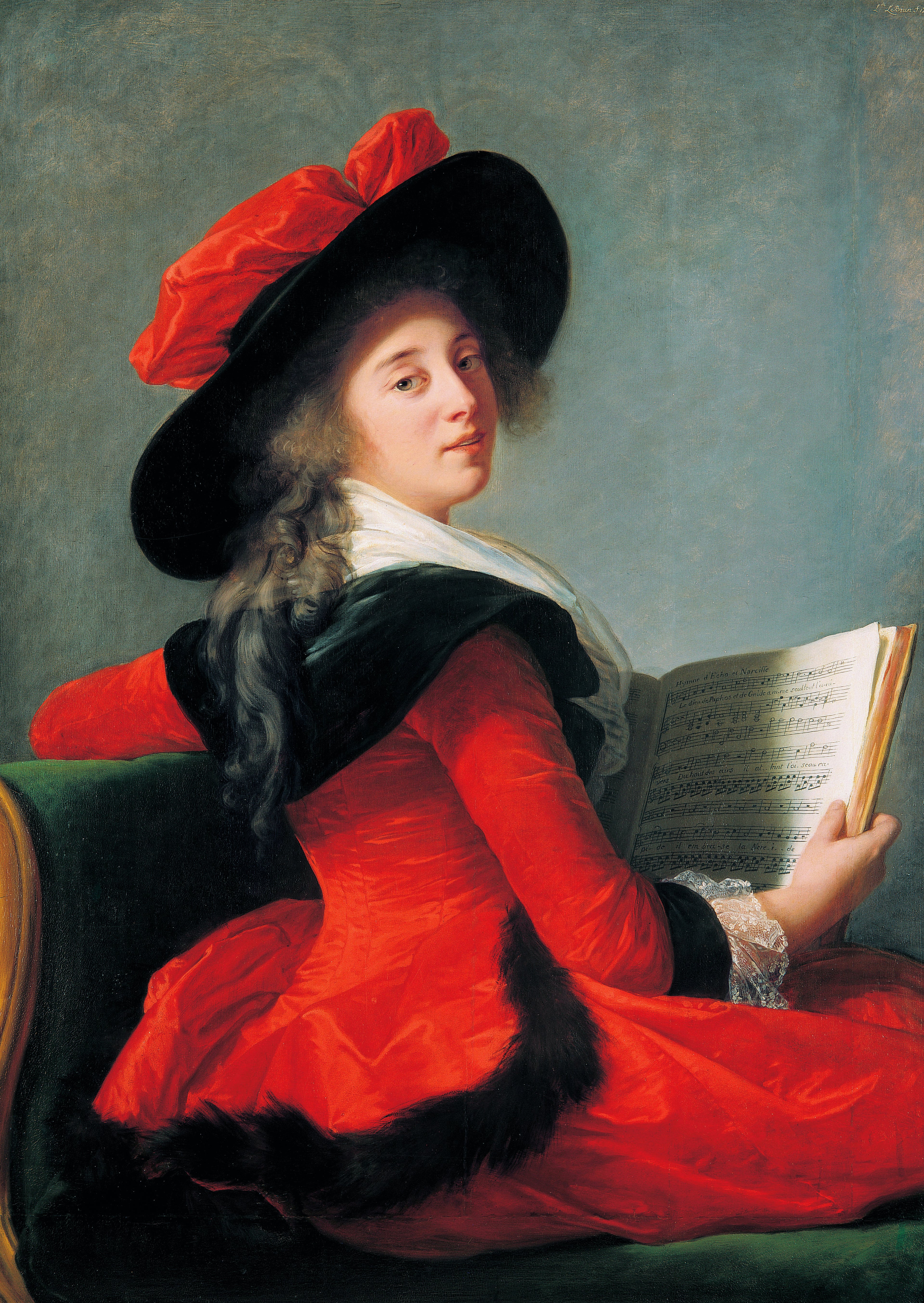 Portrait de la Baronne de Crussol - Élisabeth Vigée Le Brun