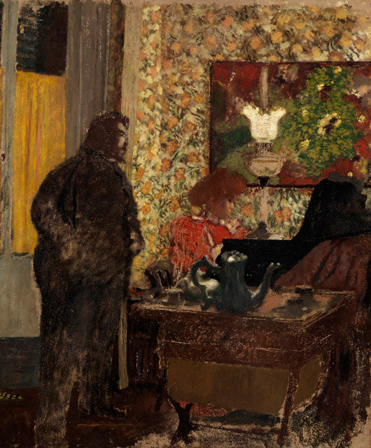 Intérieur avec Misia Natanson au piano - Édouard Vuillard
