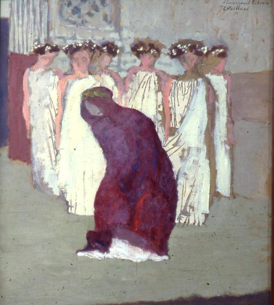 Jeanne Raunay dans Iphigénie - Édouard Vuillard