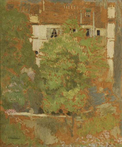 Les marronniers, rue Truffaut - Édouard Vuillard