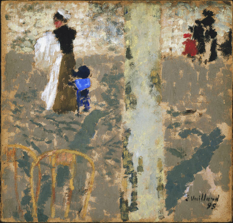 Nourrice et enfant en costume marin - Édouard Vuillard