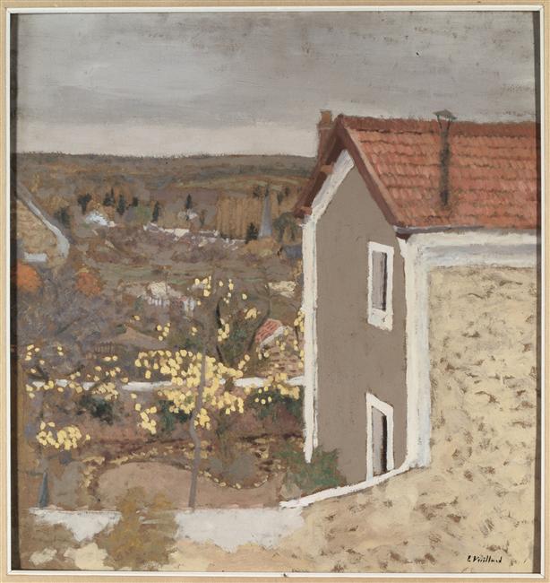 Paysage à l'Étang-la-Ville - Édouard Vuillard