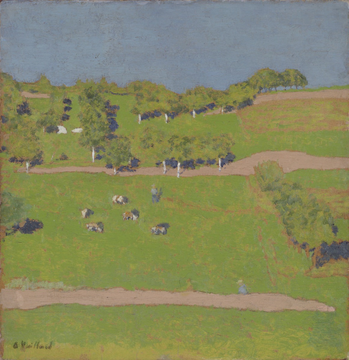 Souvenir de Romanel près de Lausanne - Édouard Vuillard