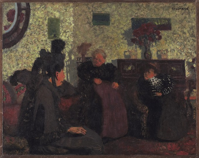 La conversation - Édouard Vuillard