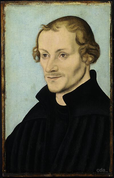 Portrait de Philipp Mélanchthon (1497-1560) - Lucas Cranach the Elder