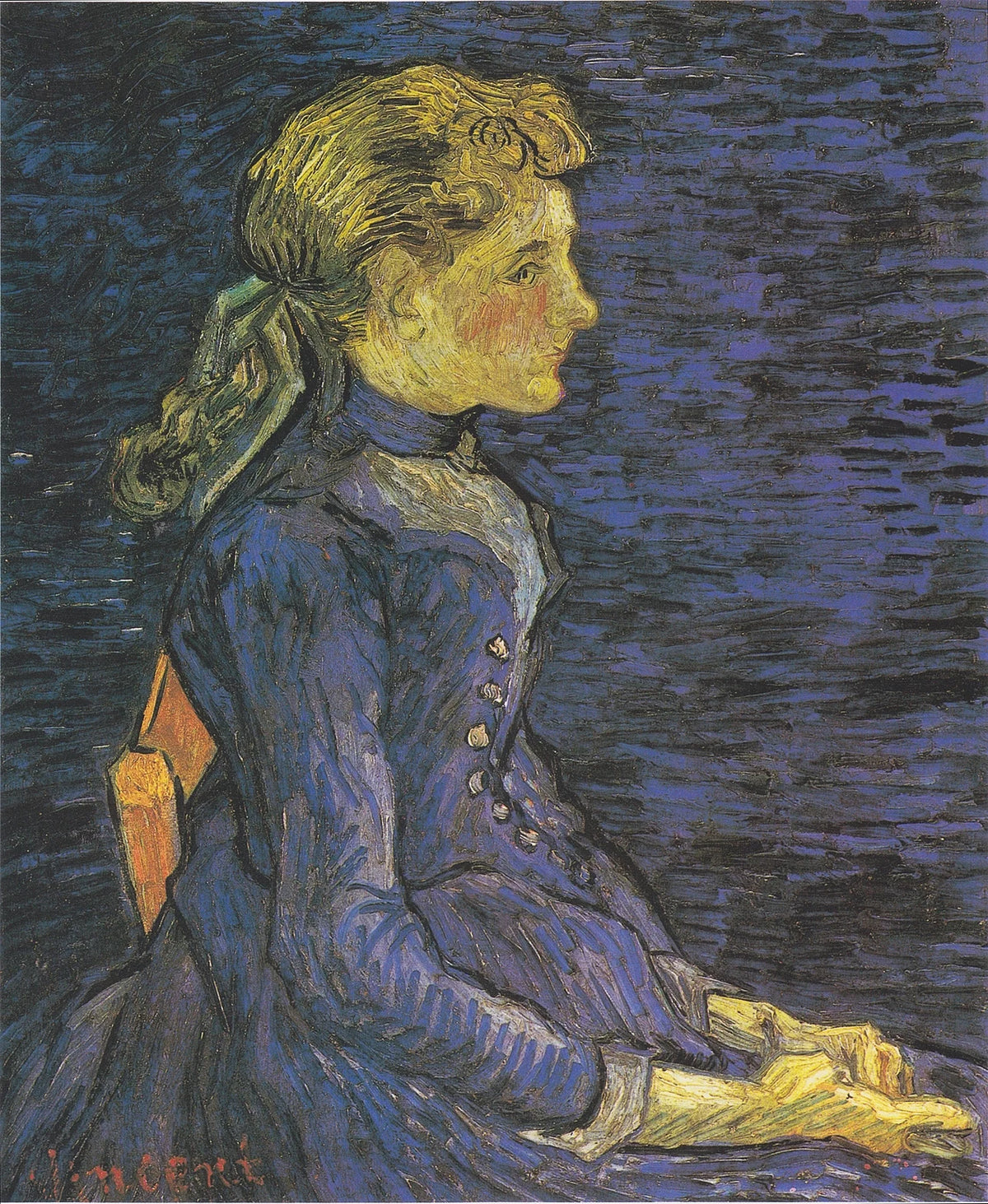 Van Gogh   Bildnis Adeline Ravoux