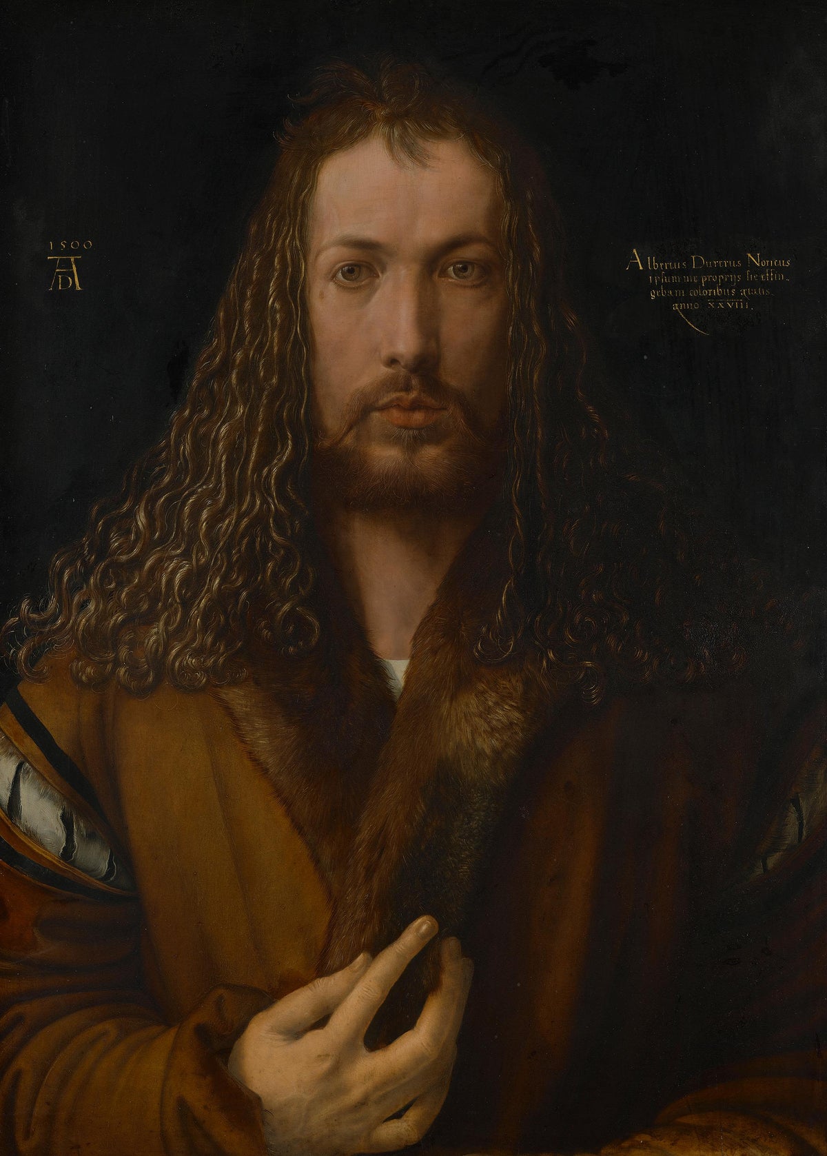 Autoportrait à la fourrure - Albrecht Dürer