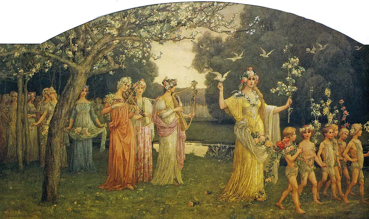 Le Cortège de Flore — Élisabeth Sonrel