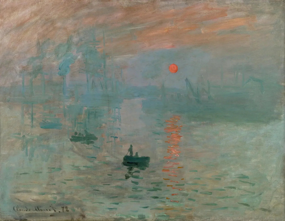 Impression, soleil levant de Claude Monet, repère de l’impressionnisme