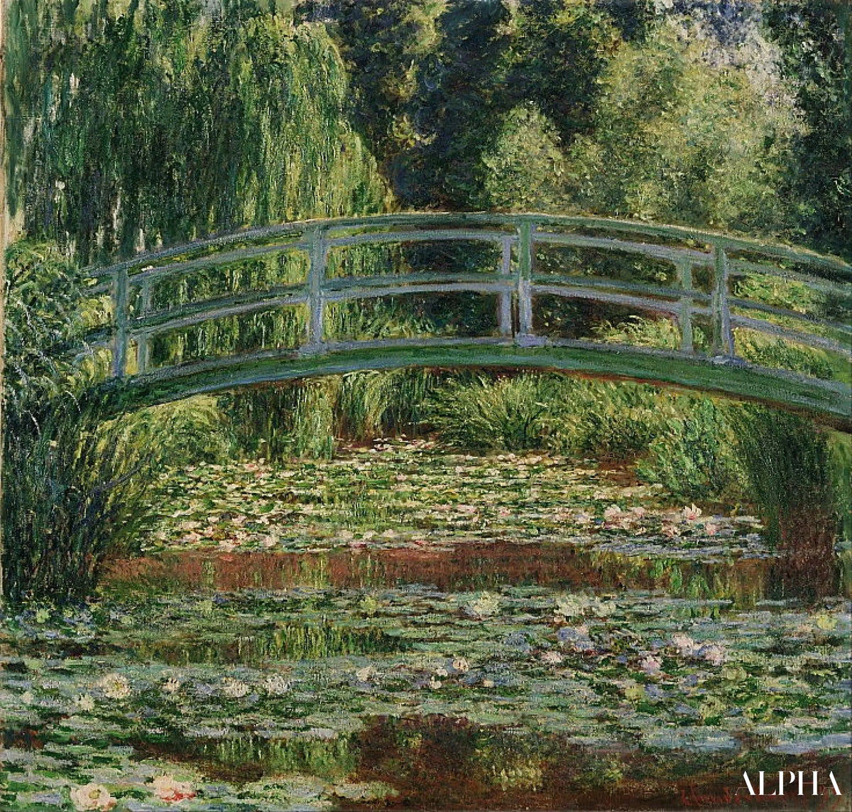 Claude Monet, bassin aux nymphéas — Top 50 peintres de jardins
