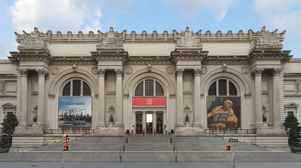 Façade du Metropolitan Museum of Art à New York