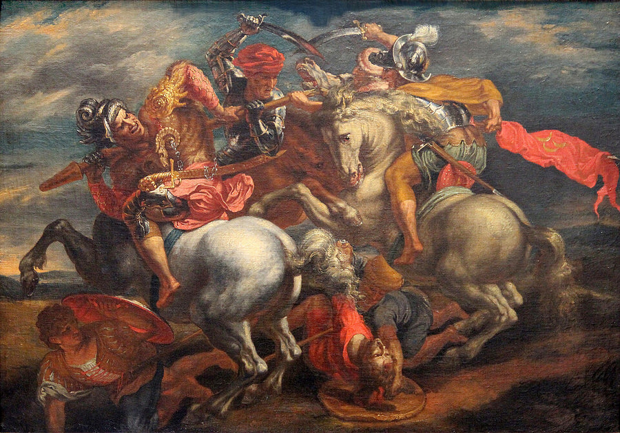 La Bataille d’Anghiari - Léonard de Vinci