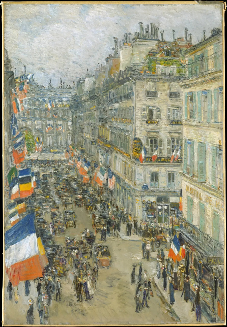 14 июля, улица Дону, 1910 - Чайлд Хассам