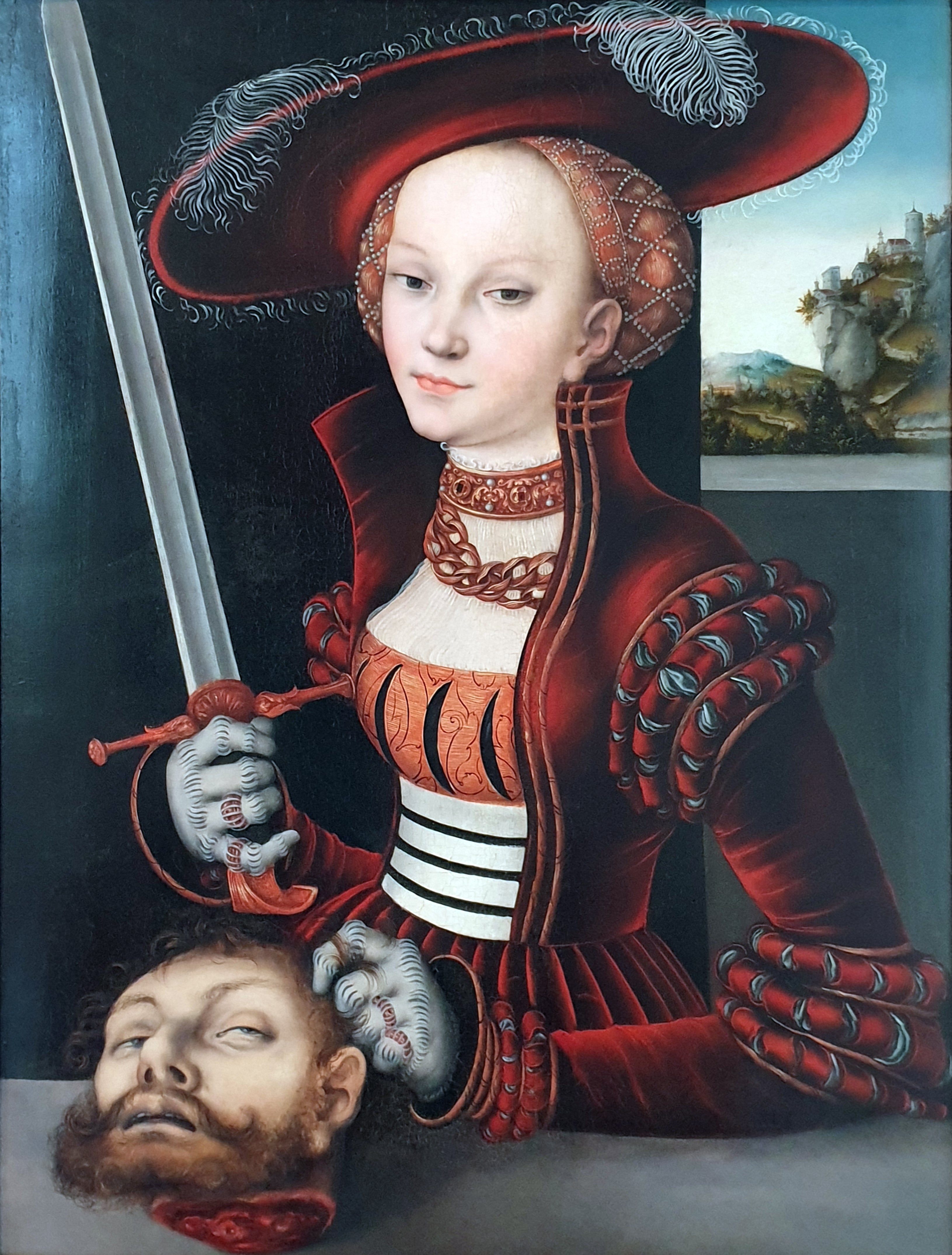 Judith avec la tête d'Holopherne - Lucas Cranach the Elder