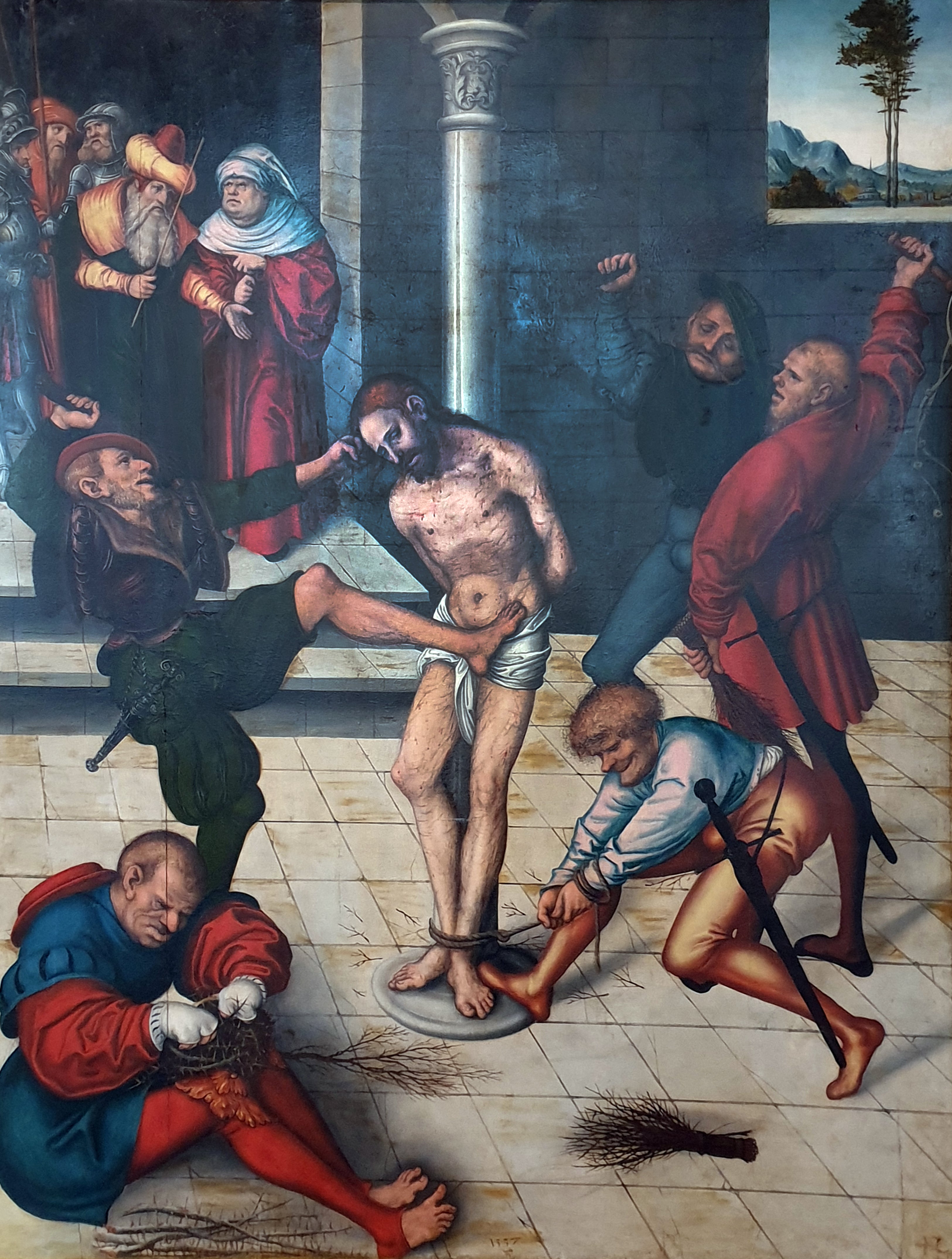 Flagellation - Lucas Cranach the Elder