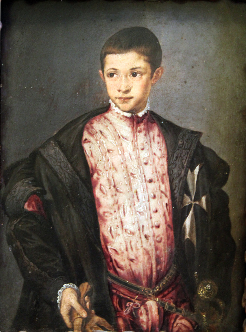 Ranuccio Farnese (1530-1565) à l’âge de 12 ans - Francesco Salviati - Alpha Reproduction