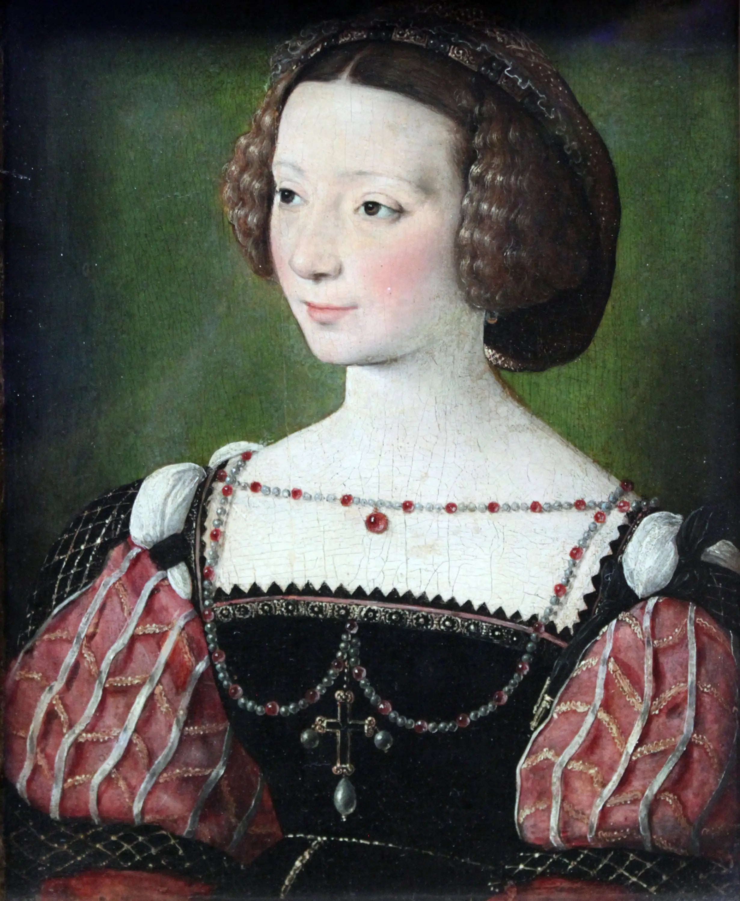 Portrait de Beatrix Pacheco comtesse de Montbel et Entremonts - Jean Clouet - Alpha Reproduction