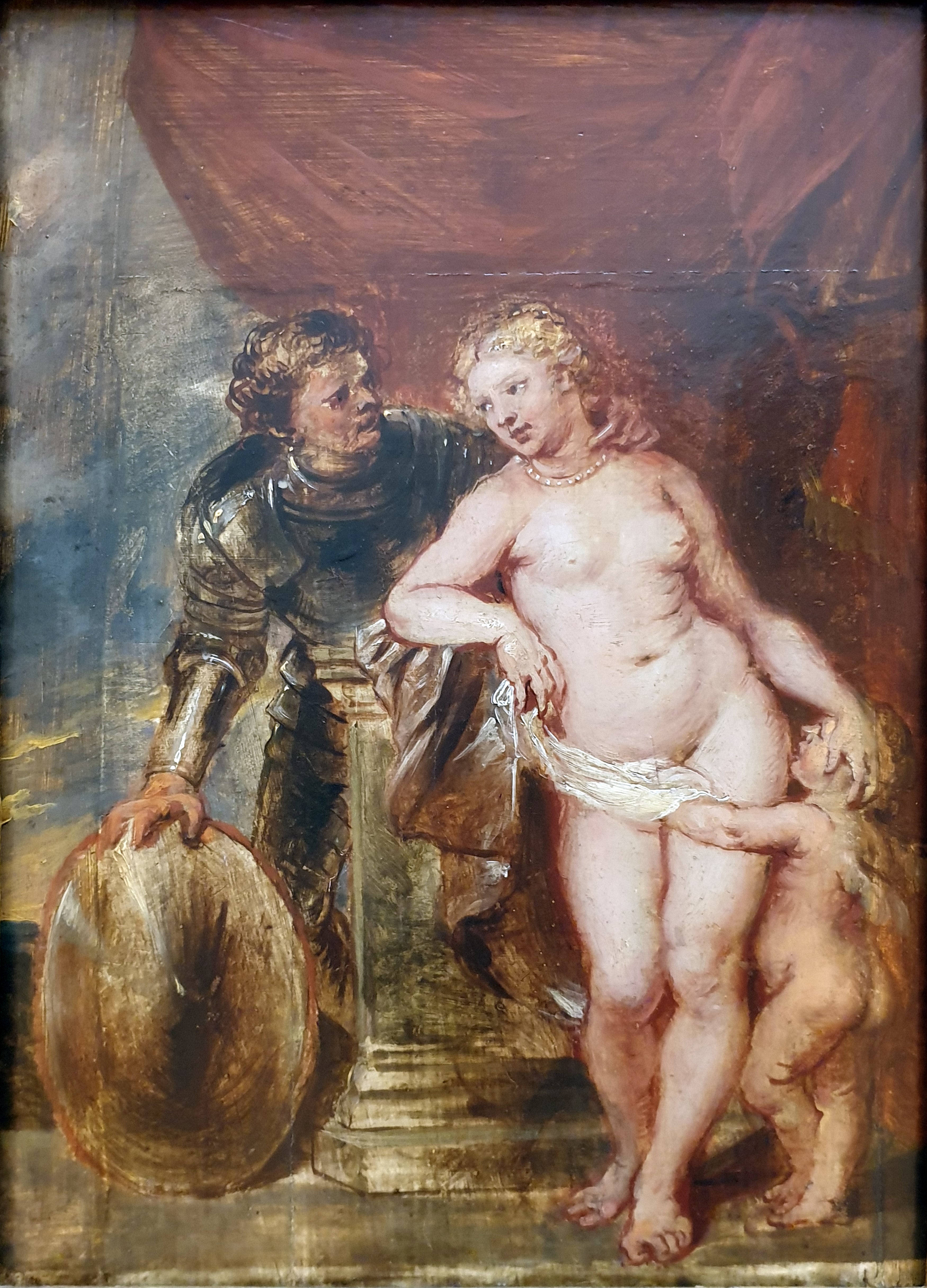 Mars, Vénus et Amour - Peter Paul Rubens