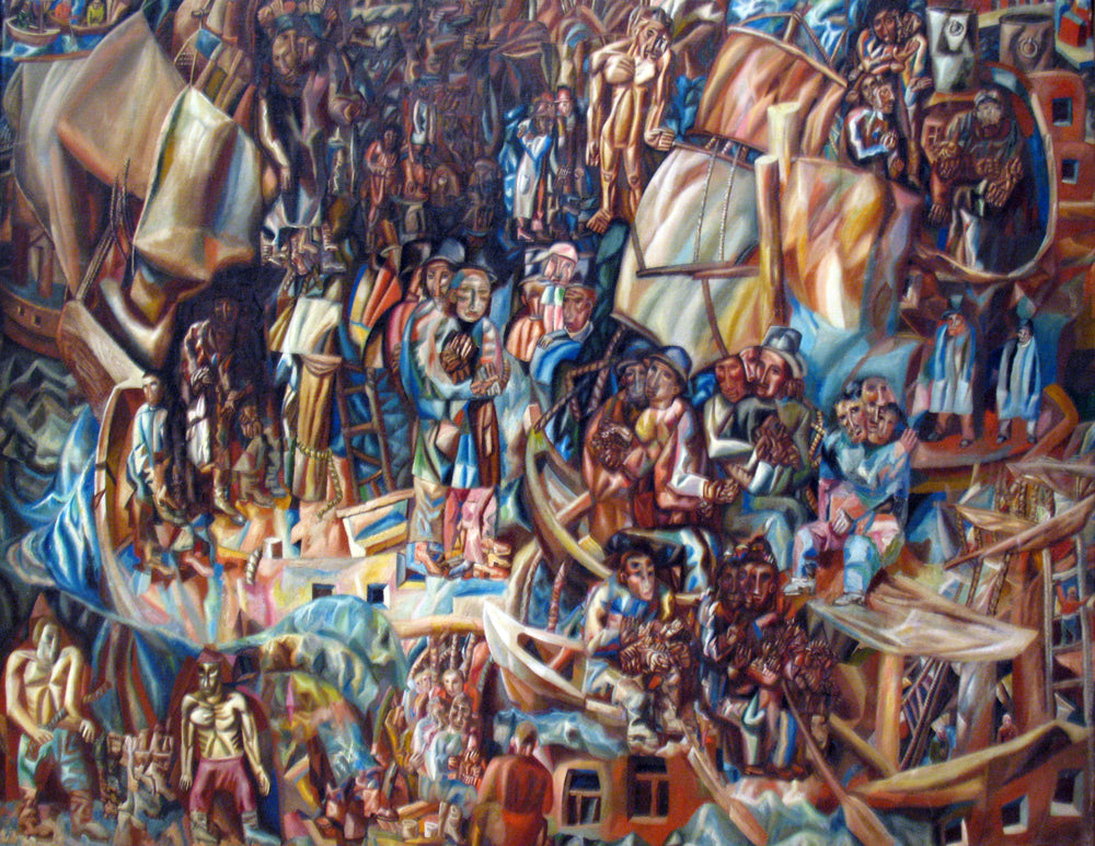 Composition : Navires - Pavel Filonov