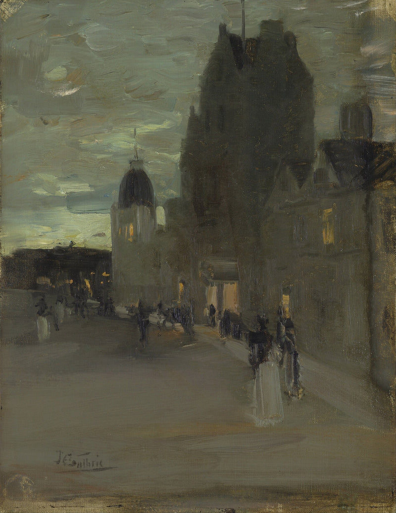 Rue d’Oban, la nuit - James Guthrie