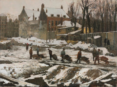 Строительство в Амстердаме - George Hendrik Breitner