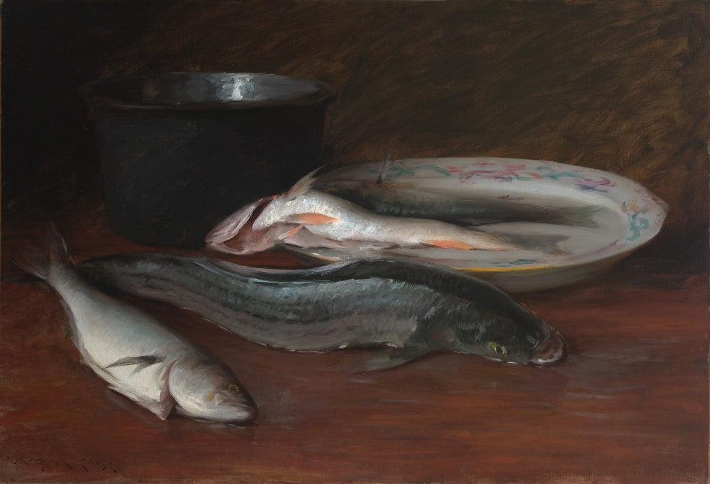Nature morte aux poissons - William Merritt Chase