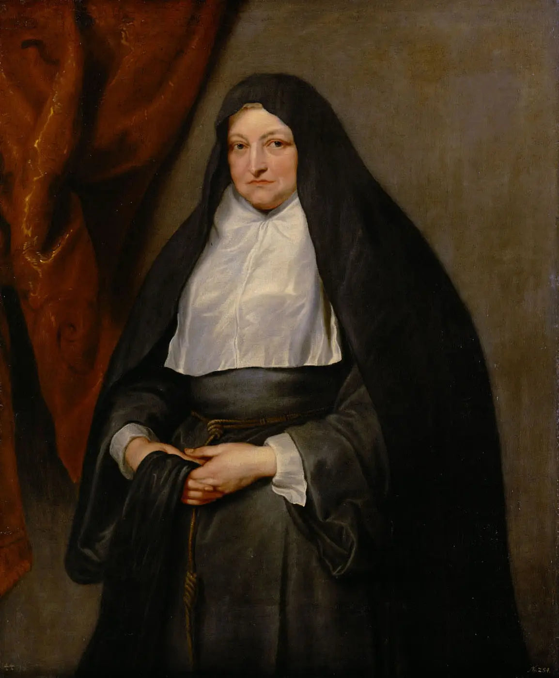 L’infante Isabelle Claire Eugénie d’Autriche en religieuse - Antoine van Dyck - Alpha Reproduction