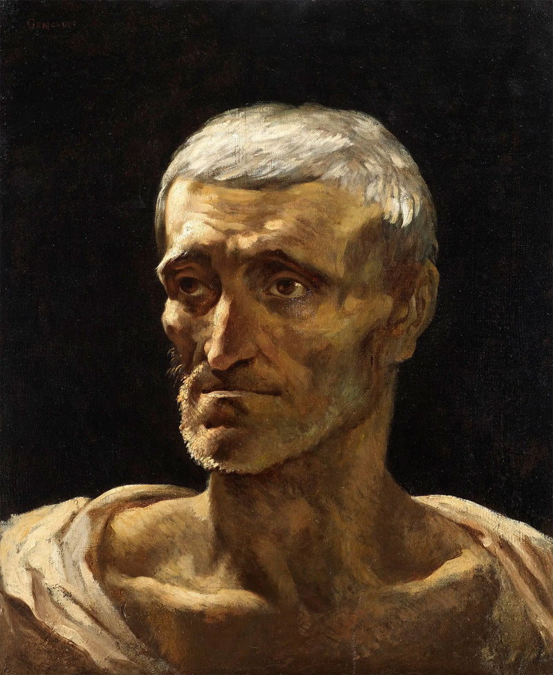 Портрет потерпевшего кораблекрушение - Théodore Géricault